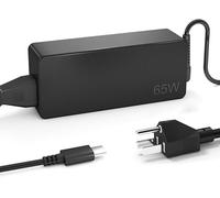 QYD Adaptateur d'alimentation USB C 65 W pour ordinateur portable compatible avec Lenovo ThinkPad X1 Carbon Gen 10 9 8 7 X1 Yoga 5 6 7 8 L14 T14 T14s Gen 3 Yoga 9i Yoga 7i L13 L15 E14 E15
