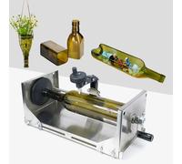 QYDZSHOP Kit De Coupe-Bouteilles en Verre Réglable, Coupe-Bouteilles Manuel, avec Lame Pivotante À 360 Degrés, Machine À Découper en Acier Inoxydable, pour Découper des Formes Rondes Ou Carrées