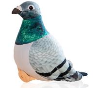 QYEHF Peluche en forme de colombe - Jouet réaliste pour animaux sauvages - Cadeau pour amis et enfants - 20 cm