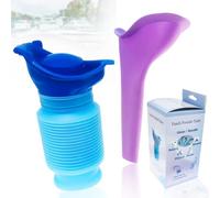QYEHF Urinoir portatif pour Femmes，Urinoir Portable et réutilisable pour Femme, 2PCS Pisse Debout Femme,Les déplacements comme la randonnée, Le Camping, Les activités, la Voiture