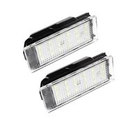 QYEHTUN Eclairage Plaque Immatriculation Compatible avec Clio pour Grand Tour 2013-2019 pour Espace 5 2015-2021 pour Kangoo 2 FC FW 2008-2020 Éclairage Plaque D'immatriculation Voiture 8200480127