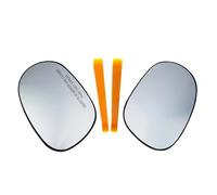 QYEHTUN Miroir De Rétroviseur Rechange Compatible avec Dodge pour Challenger 2008-2022 Verre De Rétroviseur Latéral Droit Droit Chauffant 68048447AA 68048446AA(Pair)