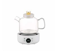 QYEURFOF Bouilloire à Pression, Machine à thé intégrée Isolation Thermique, multifonctionnelle Intelligente en Acier Inoxydable 9.5 Ho(Onecolor)