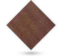 QYEURFOF Tapis emboîtables, Dalles de Moquette 20x20 Pouces, Auto-adhésives, lavables, carrées polyvalentes, Tapis Sol for Animaux Compagnie(Brown,12PCS)