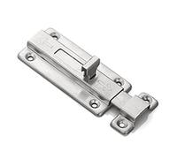 QYEURFOF Verrou, Loquet de Porte à Boulon en Baril, Acier Inoxydable 304, verrou Coulissant épais for Portes françaises, Composites, Bois