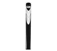 QYEW Golf Club putter 2.0 avec poignée en Pu super stroke pour canne à pêche antidérapante professionnelle (noir et blanc)
