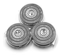 QYHSS 3 Pièces Tête de Rechange HQ9, Tête de Rasoir Électrique de Remplacement, pour Phili-ps Norelco HQ8140, HQ9080, HQ9090, HQ9070, PT920, PT925, AT940, AT921 Lame de Rasoir