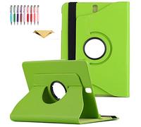 QYiD Coque pour Galaxy Tab A 7.0 SM-T280, Coque de Protection Support Rotatif à 360 Degrés Folio étui Case Fonction Sommeil/Réveil pour Galaxy Tab A 7.0 Tablet 2016 Release (SM-T280/SM-T285), Vert