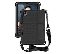 QYiD Coque pour Galaxy Tab A7 10.4" 2020, Antichoc Etui Housse EVA Enfants Antichoc Protecteur avec Poignée Support et Bretelles pour 10.4 Pouces Galaxy Tab A7 2020 SM-T500/ T505/ T507, Noir/Noir