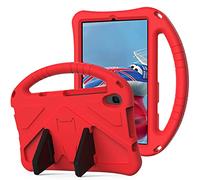 QYiD Coque pour Huawei Mediapad M5 Lite 8.0", Enfant Antichoc Housse de Protection Non-Toxic Eva Antichoc avec Bandoulière et Support pour Huawei Mediapad M5 Lite 8.0 Pouces 2019, Rouge