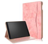 QYiD Coque pour iPad 9.7 2018/2017 Folding Stand Protective Multi-Angle Viewing Cover with Pencil Holder & Auto Wake/Sleep for Apple iPad 9.7 (2018) / Apple iPad 9.7 (2017)(Rose)
