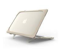 QYiD Coque pour MacBook Pro 13 Pouces 2020 A2251/A2289, 2 in 1 Rigide Shockproof Cover Matte Protective avec Pare-Chocs en Plastique pour MacBook Pro 13" avec Retina Display & Touch Bar, Kaki