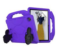 QYiD Enfants Coque pour Galaxy Tab S6 10.5" 2019 (Model SM-T860/T865/T867), Antichoc Etui Housse EVA Enfants Antichoc Protecteur avec Support et Porte-Crayons, Violet