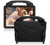 QYiD Enfants Coque pour iPad 9.7 2018/2017, Antichoc Etui Housse EVA Enfants Antichoc Protecteur avec Support pourr iPad 9.7 Pouces 5th / 6th Generation, Noir