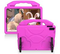 QYiD Enfants Coque pour iPad 9.7 2018/2017, Antichoc Etui Housse EVA Enfants Antichoc Protecteur avec Support pourr iPad 9.7 Pouces 5th / 6th Generation, Rose