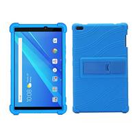 QYiD Housse en silicone souple pour tablette Lenovo Tab E8 TB-8304F TB-8304F1 Bleu