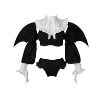 QYIFIRST Anime Kitagawa Succubi Outfits Carnaval Cosplay Costume Noir Femme M