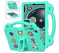QYiiD Coque Enfant pour Fire HD 10 & 10 Plus Tablet (11th Generation, 2021 Release) 10.1", Légère Coque de Protection Enfant avec Poignée Anti-dérapants, Support Pivotant pour Fire HD 10 2021, Vert