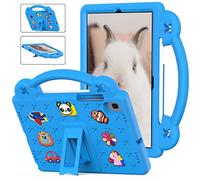 QYiiD Coque Enfant pour Galaxy Tab S6 10.5" 2019 (Model SM-T860/T865/T867), Légère Coque de Protection Enfant avec Poignée Anti-dérapants, Support Pivotant & Built-in S Pen Holder, LightBlue