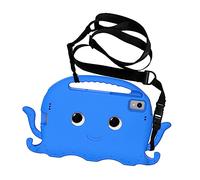 QYiiD Coque Enfant pour Huawei MatePad 10.4 Pouces 2022/2020, Robuste et résistante aux Chocs, Coque de Protection Enfant avec poignée Anti-dérapants, bandoulière, Bleu