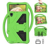 QYiiD Coque Enfant pour Lenovo Tab K10 10.3 Pouces 2022/M10 FHD Plus 2e génération 2020, Coque Antichoc Légère en EVA avec Support, Poignée et Bandoulière, Vert