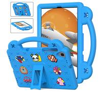 QYiiD Coque Enfant pour TCL Tab 8 LE 8" Tablet 2023, Légère Coque de Protection Enfant avec Poignée Anti-dérapants, Support Pivotant pour TCL Tab 8 LE 2023 (Model:9137W)/TCL Tab 8 2022 (Model:9132X), LightBlue