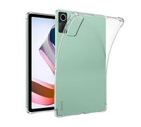 QYiiD Coque transparente pour Xiaomi Redmi Pad 10,6" sorti en 2022, absorption des chocs, coque transparente en gel TPU souple et silicone pour Redmi Pad, transparente