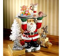 QYiiD Décoration de table de Noël avec support de lumière et de friandises, parfait pour une fête, un mariage ou un bar à domicile