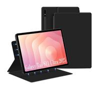QYiiD Étui magnétique pour Galaxy Tab S11 Ultra 2025 14,6" avec porte-stylo S, étui léger et fin avec support magnétique avec mise en veille/réveil automatique pour Samsung Tab S11 Ultra 5G SM-X936B