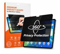 QYiiD film de confidentialité 360° à 4 directions pour Galaxy Tab A9 & Galaxy Tab A11 8.7", filtre anti-espion, résistant aux rayures, antireflet, pose sans bulles
