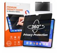 QYiiD Filtre de confidentialité magnétique pour Galaxy Tab A9 & Galaxy Tab A11 8.7", anti-espion 360° 4 directions, antireflet, lumière bleue, réutilisable