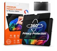 QYiiD Filtre de confidentialité magnétique pour Surface Pro 11/10/9/8/X/12th Edition, 13 Pouces, Anti-Spionage, blendfrei, blaues Licht, abnehmbar, waschbar und wiederverwendbar, einfache Installation