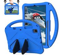 QYiiD Funda Infantil Para iPad Air 5th 2022/Air 4th 2020 de 10.9 pulgadas, iPad Pro de 11 pulgadas 2021/2020/2018, cubierta protectora Infantil ligero Con soporte ASA y Correa Para el hombro, Azul