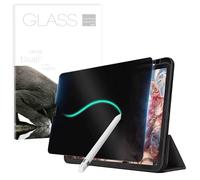 QYiiD Protection d'écran de confidentialité pour iPad Pro 12.9 6e/5e/4e génération (2022/2021/2020), écran anti-espion mat, film de protection d'écran souple, anti-rayures et résistant aux rayures,