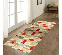 QYJBOUU Tapis Cuisine Lavable en Machine,Tapis de Passage Long Moderne 40 x 60 cm Tapis Antidérapant et Absorbant pour Salon Balcon Tapis pour Couloir
