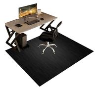 QYJBOUU Tapis Gaming Sol pour Chaises à roulettes, Tapis Protection Sol Chaise Bureau Gaming Antidérapant Tapis de Sol pour Bureau Plancher de Bois, Tapis de Protection en carrelage 60 x 70 cm