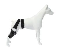 QYJLOFMVE Genouillère pour Chien, Support pour Grands et Petits Chiens Souffrant de LCA, C lessures au Ligament croisé, Luxation de la Rotule ou Arthrose pour Les Pattes Arrière et