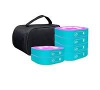 QYLTTDM Kit de réaction Flash Reflex, modules Lumineux LED d'entraînement cognitif, avec Fonction magnétique, pour entraîneurs, gymnases et entraînements individuels d'athlètes