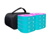 QYLTTDM Kit de réaction Flash Reflex, modules Lumineux LED d'entraînement cognitif, avec Fonction magnétique, pour entraîneurs, gymnases et entraînements individuels d'athlètes