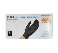 Qylzkvnth Gants En Nitrile De Qualité Alimentaire, Matériau Extensible, S/M/L/XL, Gants Résistants À L'huile, De Maquillage Noir, Polyvalent, Pour Artistes À Domicile, Voyages Et Les Salons