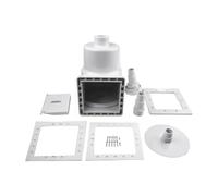 QYMDRION Kits d'écumoire de piscine hors sol, kit d'accessoires pour écumoire, grand panier de collecte de débris, matériau ABS, pour Hayward pour SP1091LX pour écumoire de piscine hors-sol Dyna-Skim