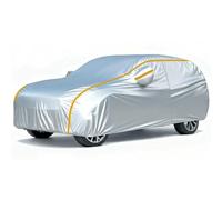 QYMLSH Housse De Protection Imperméable pour Forthing T5 Evo 2026 | 4600 x 1870 x 1720 mm Résistante Aux Rayures, Aux UV, Aux Intempéries Et À La Poussière, avec Fermeture Éclair(Silver)