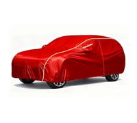 QYMLSH Housse De Protection Imperméable pour Forthing T5 Evo 2026 | 4600 x 1870 x 1720 mm Résistante Aux Rayures, Aux UV, Aux Intempéries Et À La Poussière, avec Fermeture Éclair(Red)