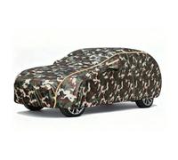 QYMLSH Housse De Protection Imperméable pour Forthing T5 Evo 2026 | 4600 x 1870 x 1720 mm Résistante Aux Rayures, Aux UV, Aux Intempéries Et À La Poussière, avec Fermeture Éclair(Camo)