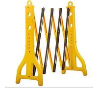 QYMYOZ Barrière Mobile, barrière de sécurité Pliable et Extensible, Anneau de Transport pour Un déplacement Facile et Un Poids léger (Couleur : Rouge)