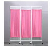 QYMYOZ Cloison de séparation de confidentialité à roulettes pour intérieur - Cloison de séparation médicale Pliable et roulante pour Bureau/Salon de beauté/hôpital, cloison Temp