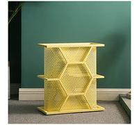 QYMYOZ Porte-parapluies créatif en Fer forgé, Support de Rangement pour parapluies, antirouille, pour Hall d'hôtel, Peut contenir Environ 15 à 20 parapluies (Jaune)