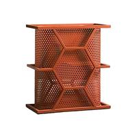 QYMYOZ Porte-parapluies, Porte-parapluies Ovale en métal pour entrée intérieure, avec Cadre Robuste, étagère de Rangement Autonome pour la Maison, Le Magasin, Le Porte-Parapluie