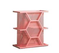 QYMYOZ Porte-parapluies, Porte-parapluies Ovale en métal pour entrée intérieure, avec Cadre Robuste, étagère de Rangement Autonome pour la Maison, Le Magasin, Le Porte-Parapluie