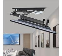 QYMYOZ Support de Montage de Plafond motorisé électrique pour téléviseurs de 32 à 70 Pouces. Télécommande et Interrupteur Inclus.